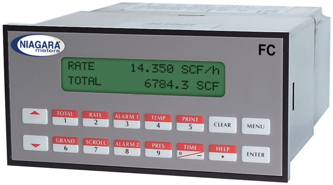 Niagara Meters Mass Flow Computer, Model FC